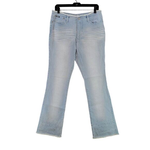 NWOT Revolt Sparkly Jeans Sz 14 - Picture 1 of 9